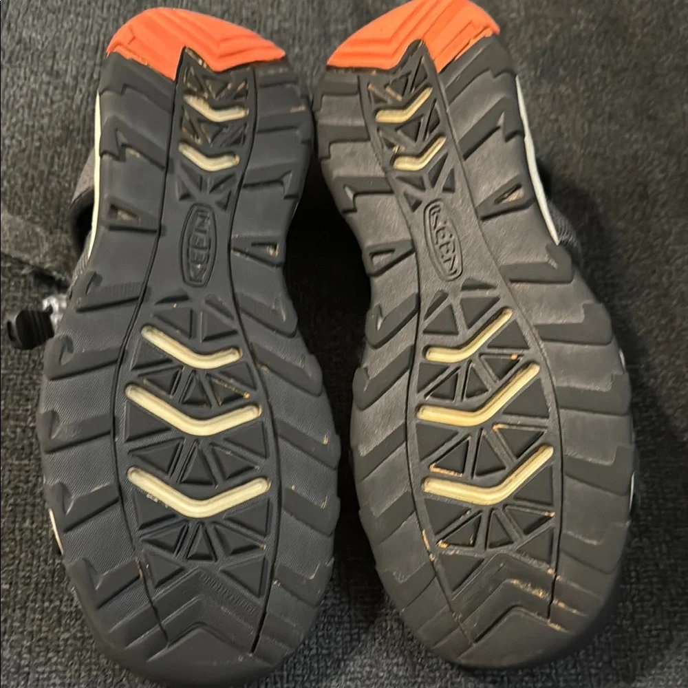 Keen Kids Black and Red Outdoor Sandals